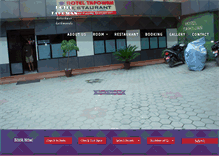Tablet Screenshot of hoteltapowan.com